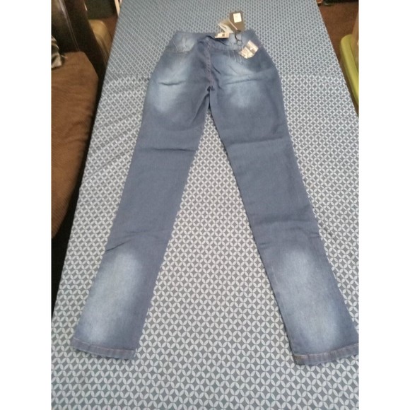 MM JEANS STRETCH DENIM BLUE WAIST 26iN H10 MMK856 SZ 3, BUTT LIFTING  SKINNY... - Picture 6 of 7